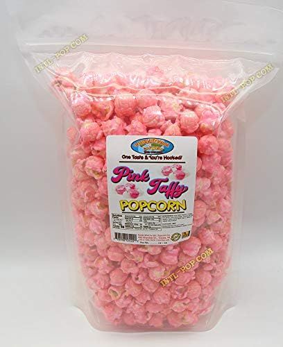 Baby Pink Popped Popcorn • 1 gallon(16 cups) • Made with Organic Popcorn • Non-GMO • Gluten Free • N | Amazon (US)