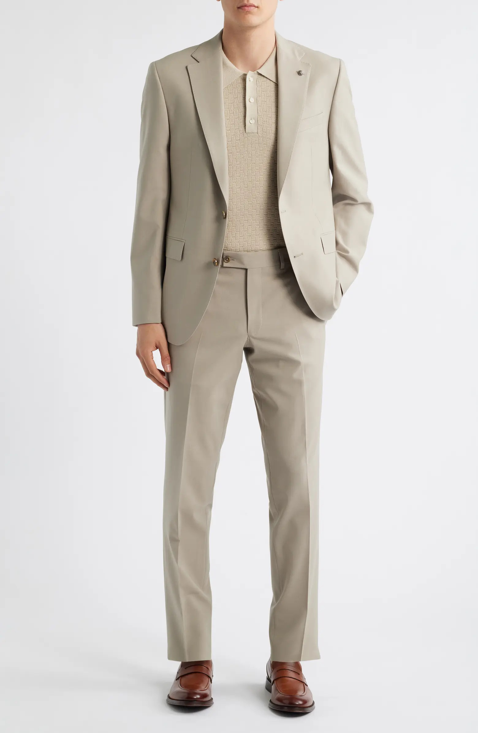 Jack Victor Esprit Solid Stretch Suit | Nordstrom | Nordstrom