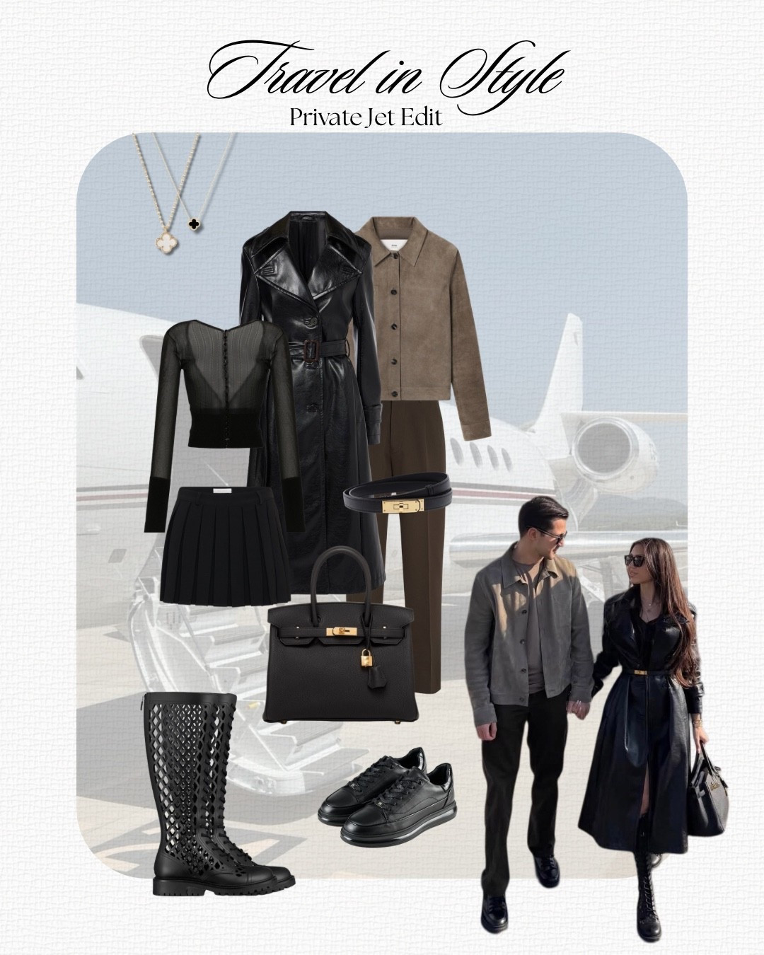 Private jet moments in timeless black 🖤

Shop our outfits details linked below...

#LTKover50style #LTKluxury #LTKtravel