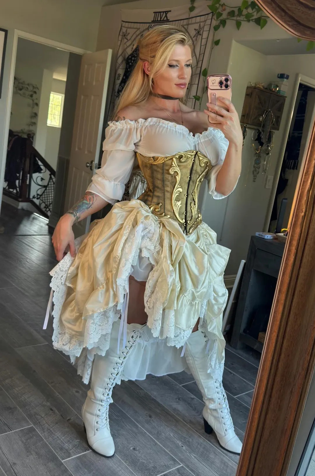 18th Century-inspired Skirt - the "milady" Skirt - Lemon Cream - Made to Order - Etsy | Etsy (US)