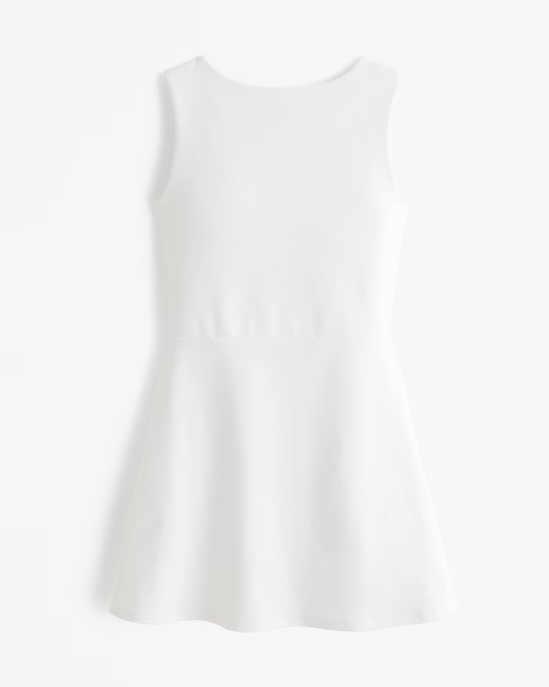 YPB sculptLUX Slash Mini Dress | Abercrombie & Fitch (US)
