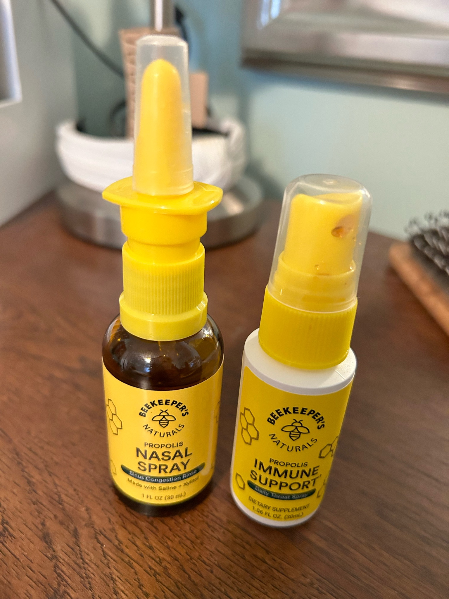 Sick day essentials.

Finally got on the band wagon and have no regrets. This stuff actually works!

#sickday #beekeepers



#LTKSeasonal