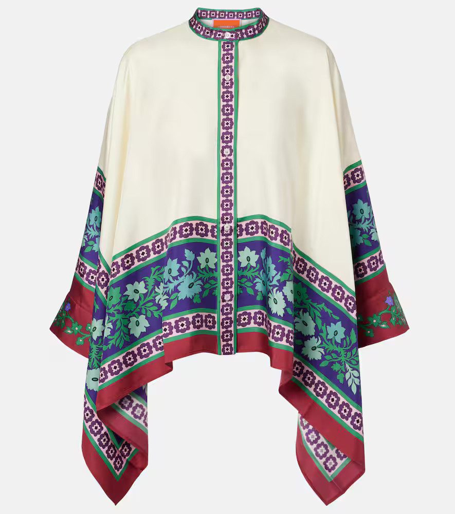 La DoubleJ Foulard printed silk twill shirt | Mytheresa (US/CA)