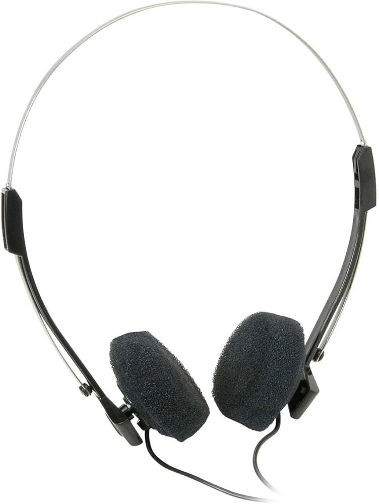 Parts Express Mini Stereo Lightweight Headphones with 4 ft. Cord | Amazon (US)