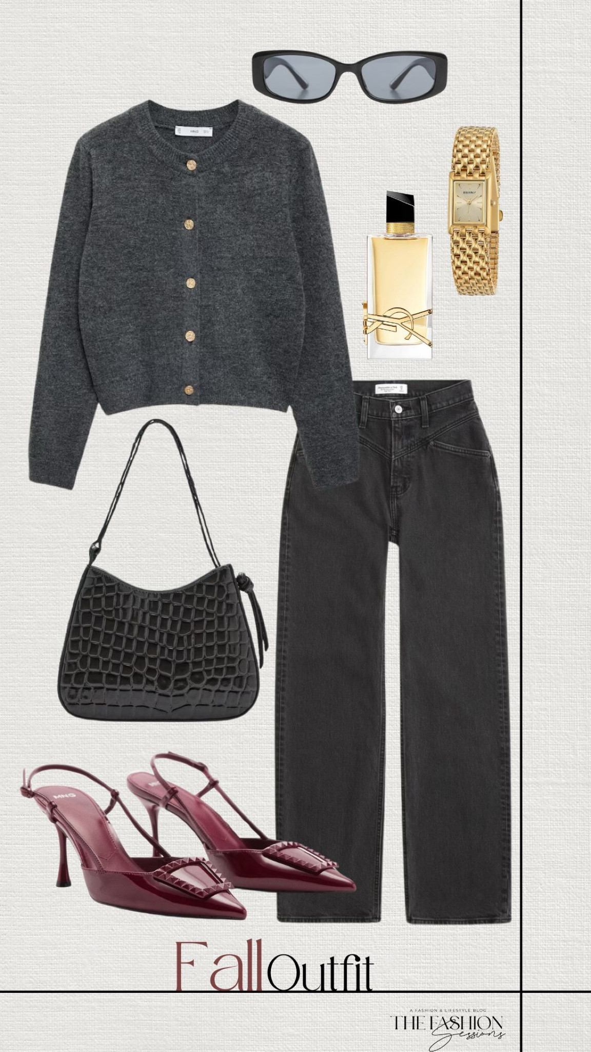 Fall Outfit | Cardigan | Burgundy Heels | Black Jeans | YSL Perfume | 

#LTKStyleTip #LTKSeasonal #LTKShoeCrush