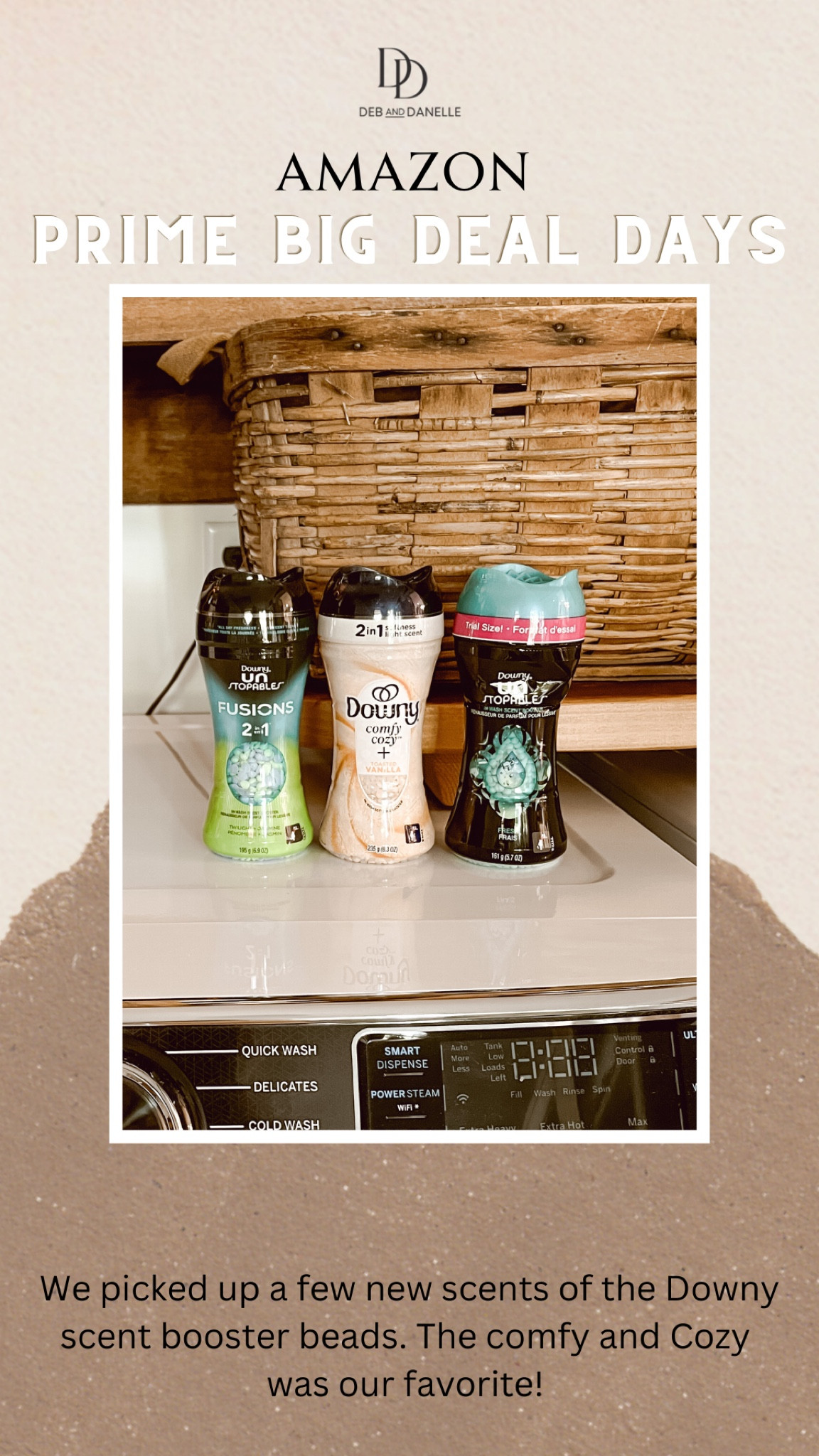 We added a few new scents of the Down Scent Booster Beads. We particularly liked the Comfy and Cozy scent. You just add about a half a cap full of these in your washing machine and your clothes come out smelling wonderful! They are currently on sale as part of Amazon’s Prime Day Big Deal sales event so this is a great time to stock up or try a new scent. 

#LTKSaleAlert #LTKFindsUnder50 #LTKxPrimeDay