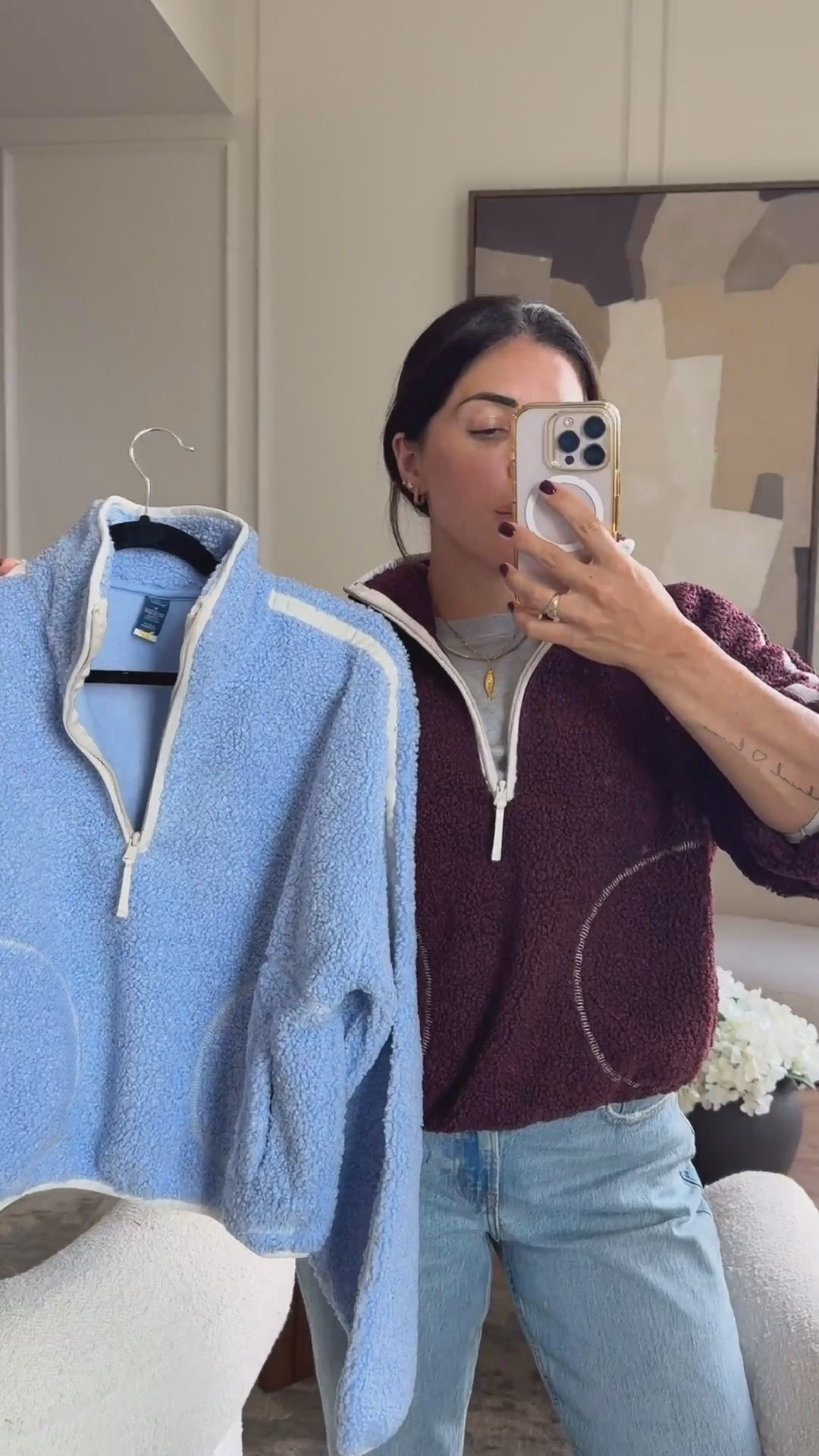 The viral Sherpa half zips from Old Navy are back in stock!!!!  New colours available

#LTKcanada #LTKfall #LTKtravel