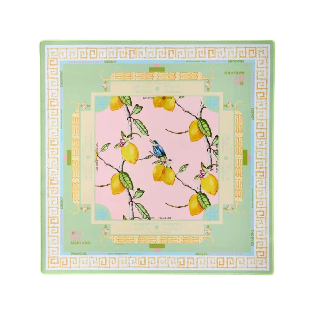 Citrus Songbird Mat | Pink Antlers