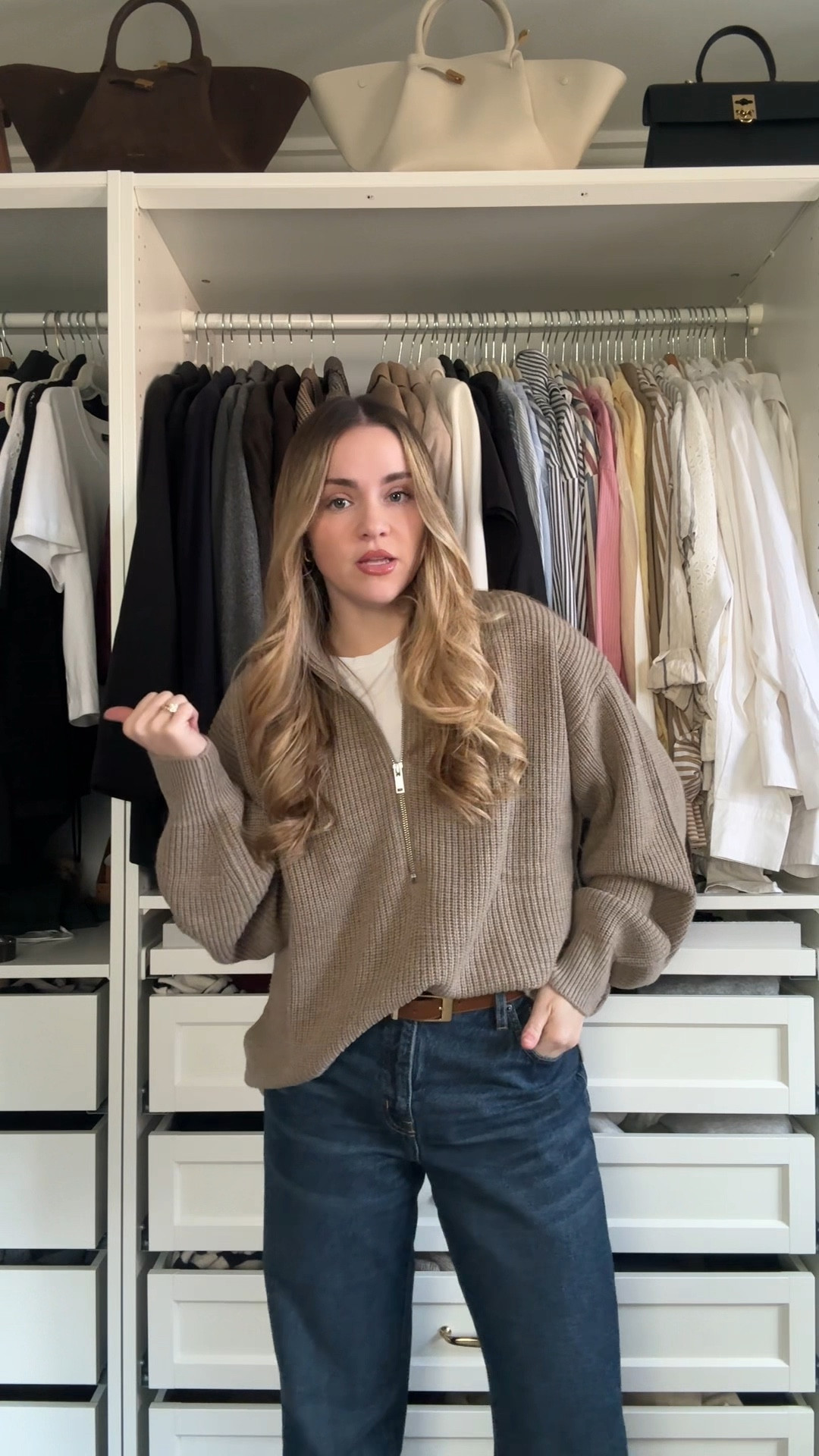 Wearing a medium 🤍