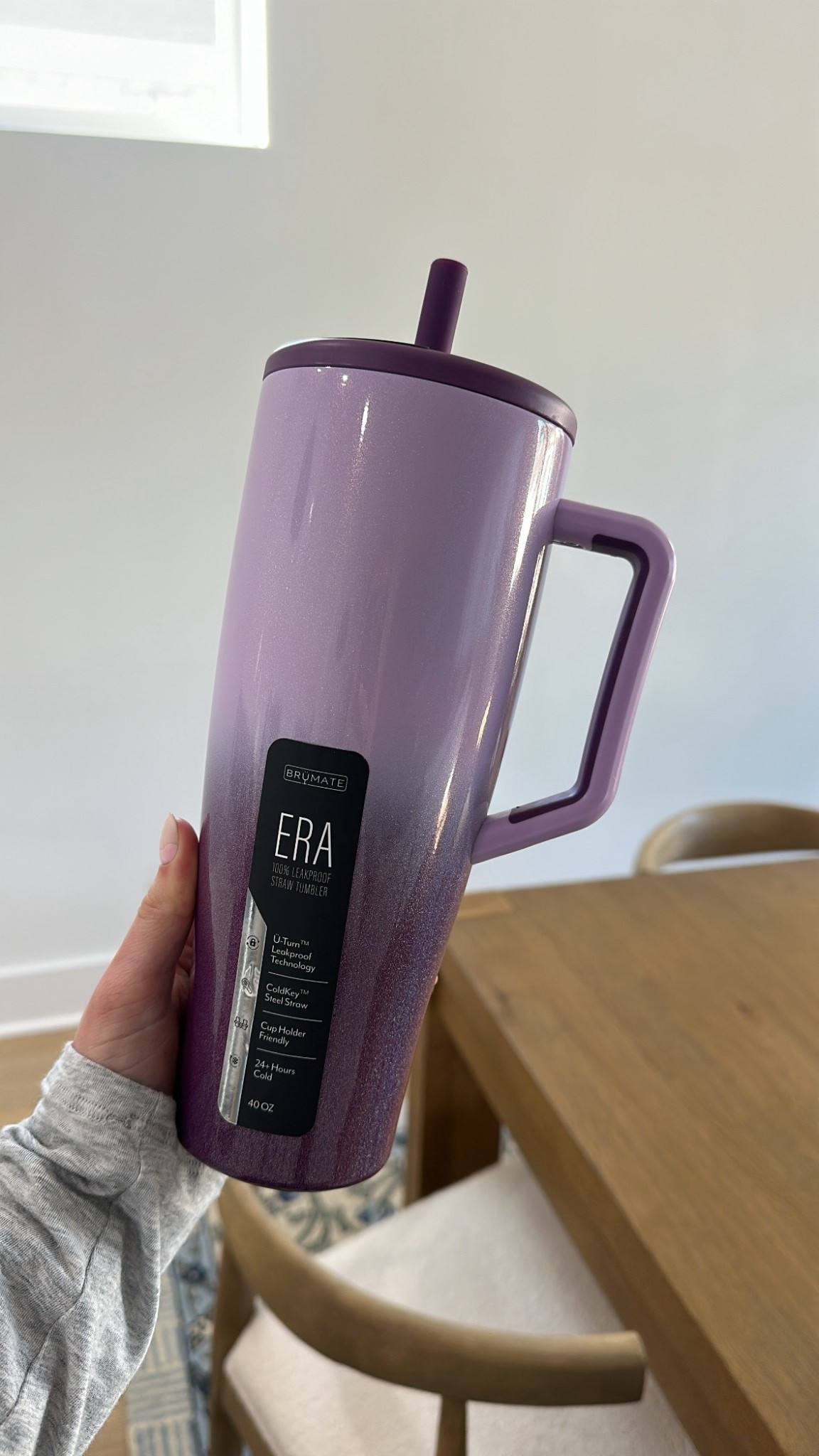 A new Era of straw tumbler is here. Our Era tumbler is totally leakproof, and made for stress free sips on the go. It has our fully leakproof Ü-Turn™ lid that works for both cold and carbonated beverages, ColdKey™ metal straw for minimizing the amount of plastic sitting in your water, BevGuard™ technology to keep drinks cold for 24+ hours, and a cup-holder friendly base so you can enjoy 40oz of your favorite beverage, free of leaks and spills throughout your daily journey.

Era Tumblers are 100% leakproof with cold beverages and carbonated beverages with ice when in the locked position. Not recommended to be used in the locked position with hot beverages.

#LTKActive #LTKfitnessgoals #LTKfoodie