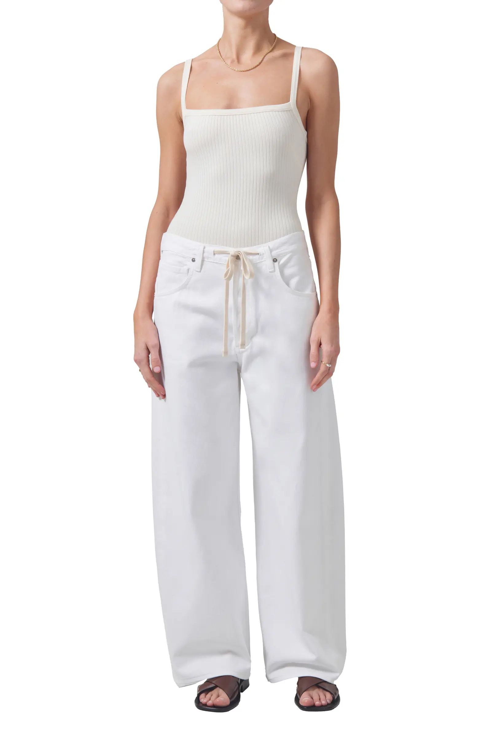 Citizens of Humanity Brynn Wide Leg Organic Cotton Trouser Jeans | Nordstrom | Nordstrom