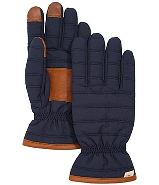 Faherty Quilted Ripstop Puffer Gloves - XL | Dillard's