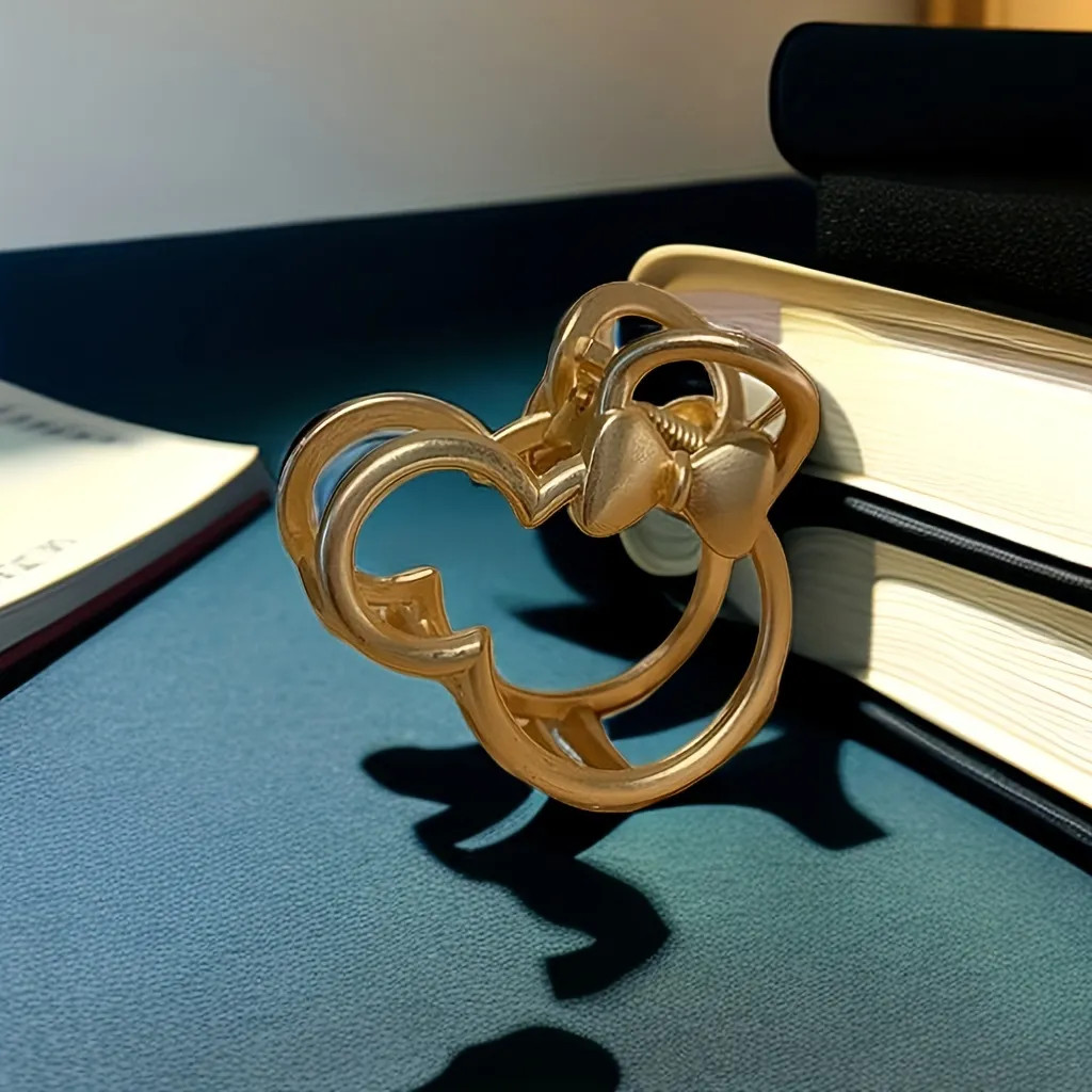 Hollow Non Slip Hair Clip For Mouse Ear Theme Party Ladies Girls Adults Children Minimalist Cute ... | Temu Affiliate Program