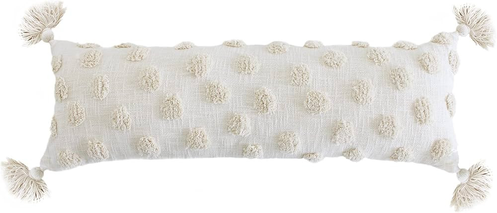 CASA BOHO Lumbar Pillow Cover Boho Pillow Covers Throw Pillow Cover Decorative Throw Pillow Cover... | Amazon (US)