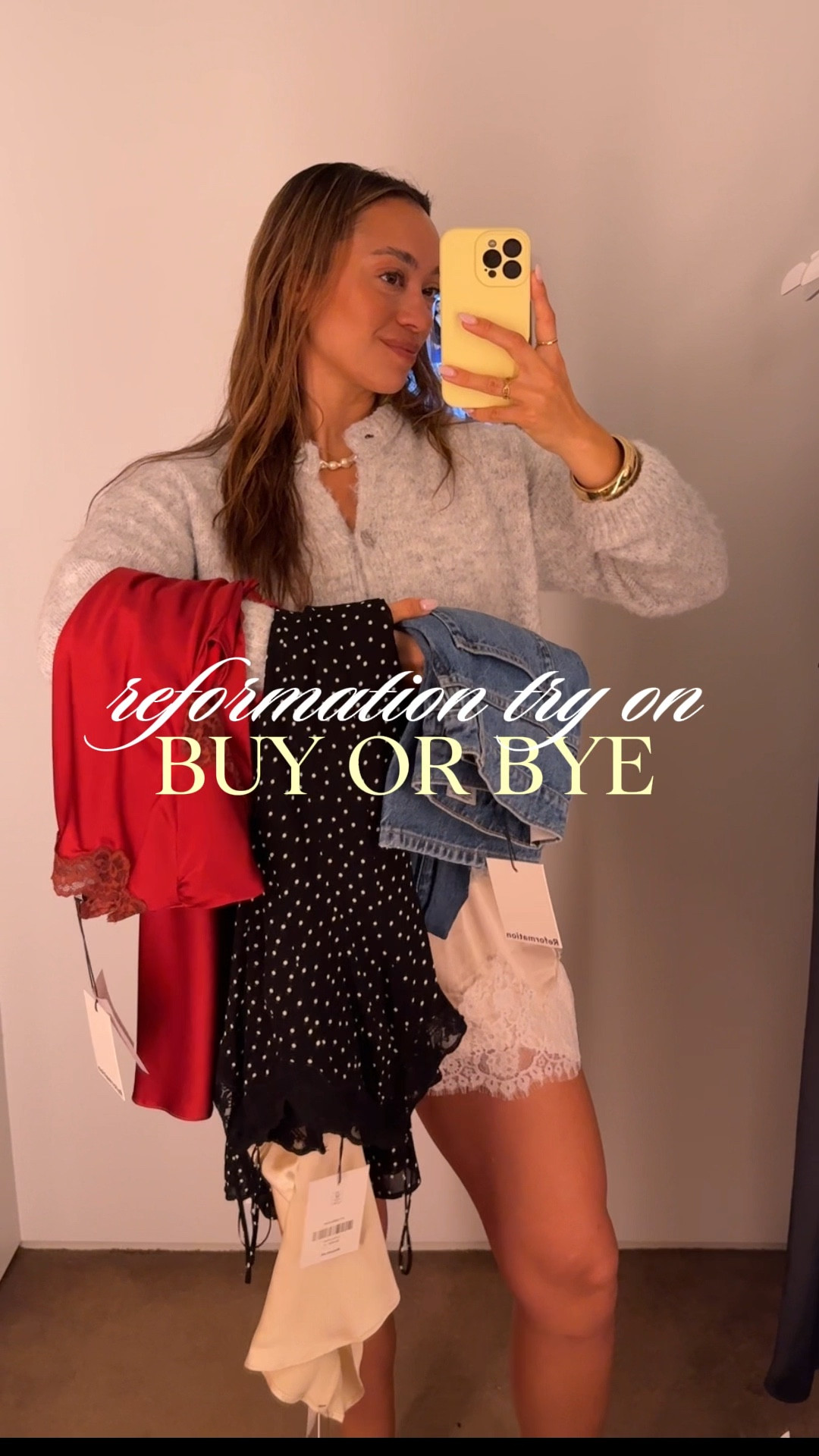 Reformation try on: fall fashion finds! There are sooo many cute outfits for fall as reformation right now! I could’ve taken everything home 🤭 which is your favorite holiday look?

#LTKdayinmylife #LTKHoliday #LTKSeasonal