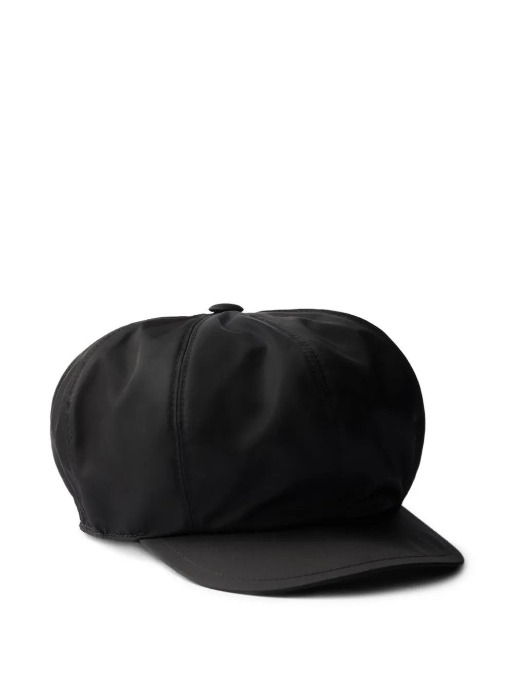 Prada Re-Nylon newsboy cap - Black | Farfetch Global