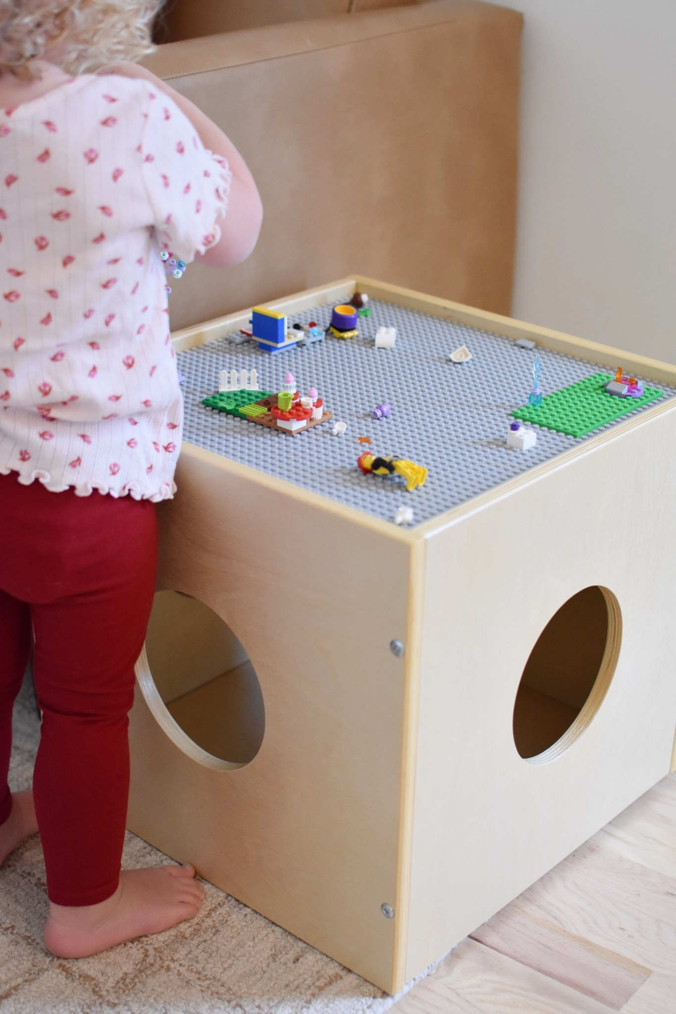 This cube for building blocks is so fun! A great size for younger kids and space saving. The baseplate included fits Mega Blocks and Duplo Legos. Purchase a separate LEGO baseplate for smaller bricks  

#LTKKids #LTKmomlife