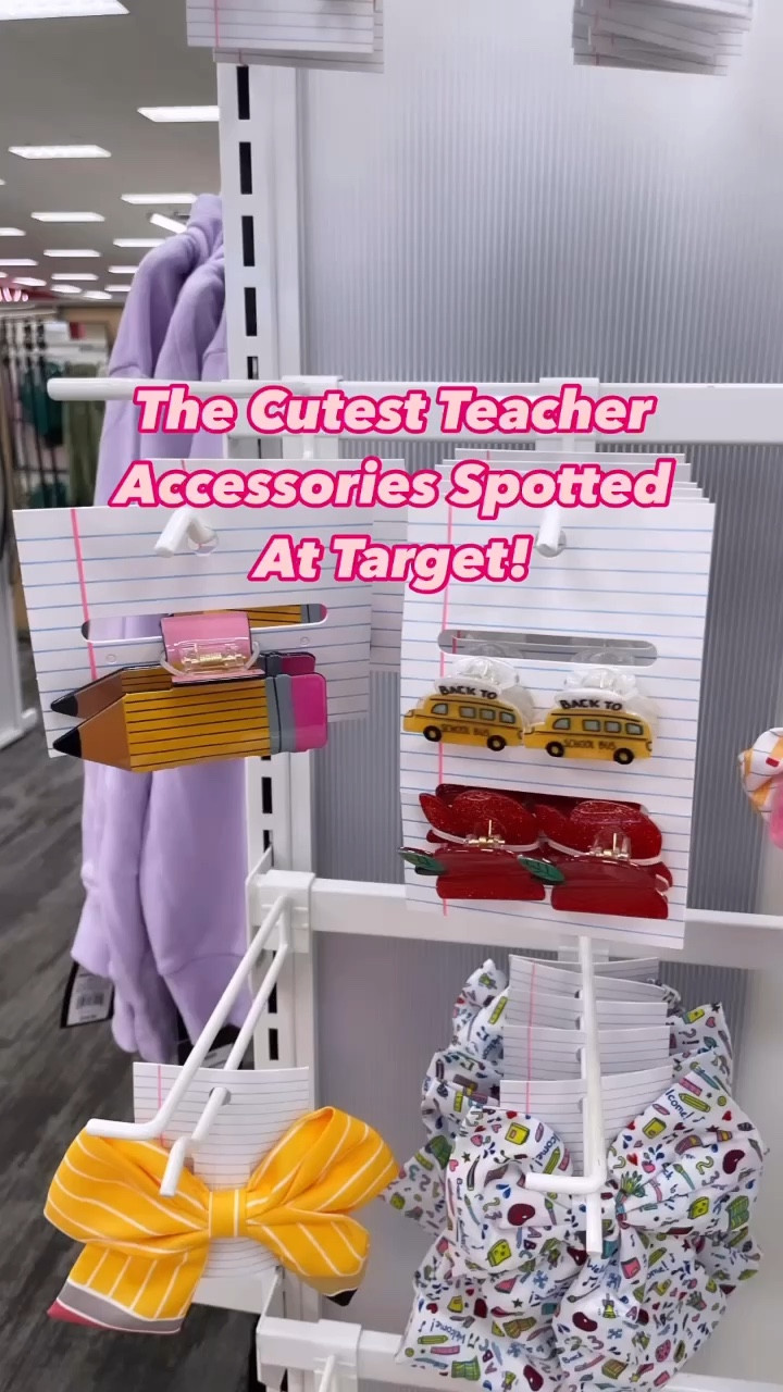 Adorable teacher accessories to complete any outfit! 

#LTKSeasonal #LTKStyleTip #LTKSaleAlert