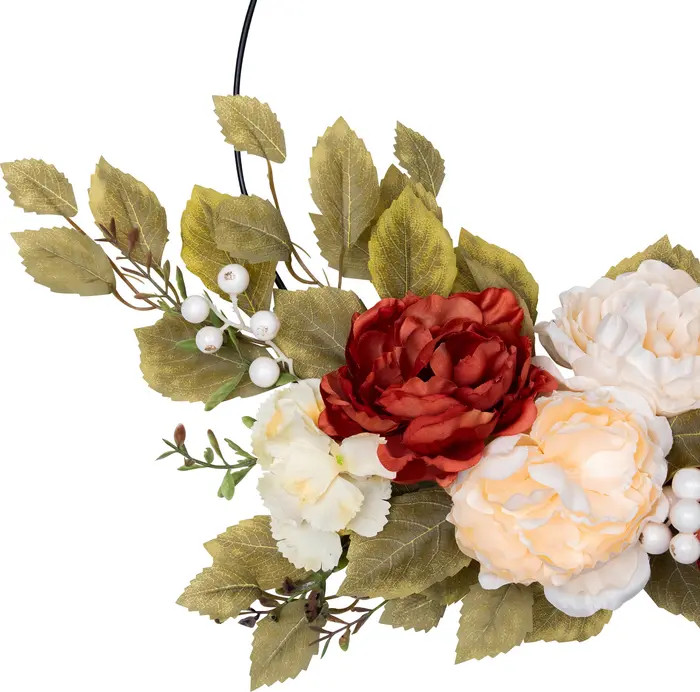 Northlight Fall Harvest Artificial Floral Fall Foliage Twig Wreath - 22" | Nordstrom | Nordstrom
