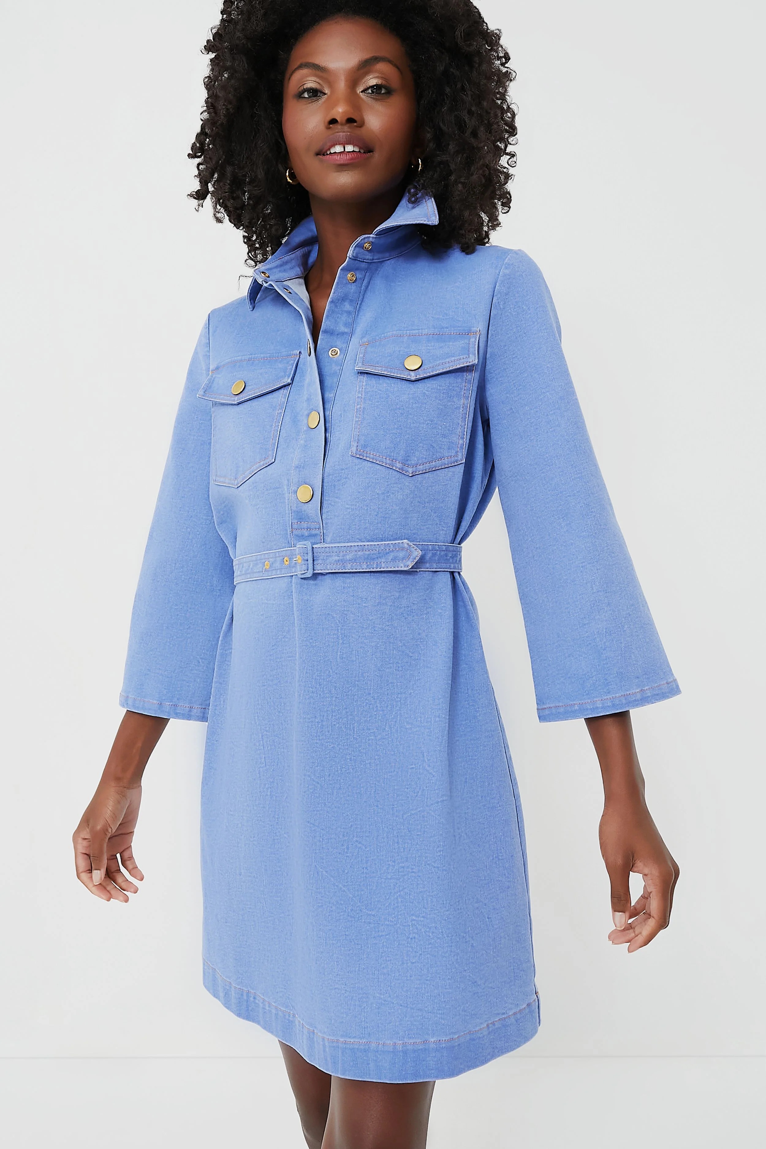 Indigo Denim Lexi Dress | Tuckernuck (US)