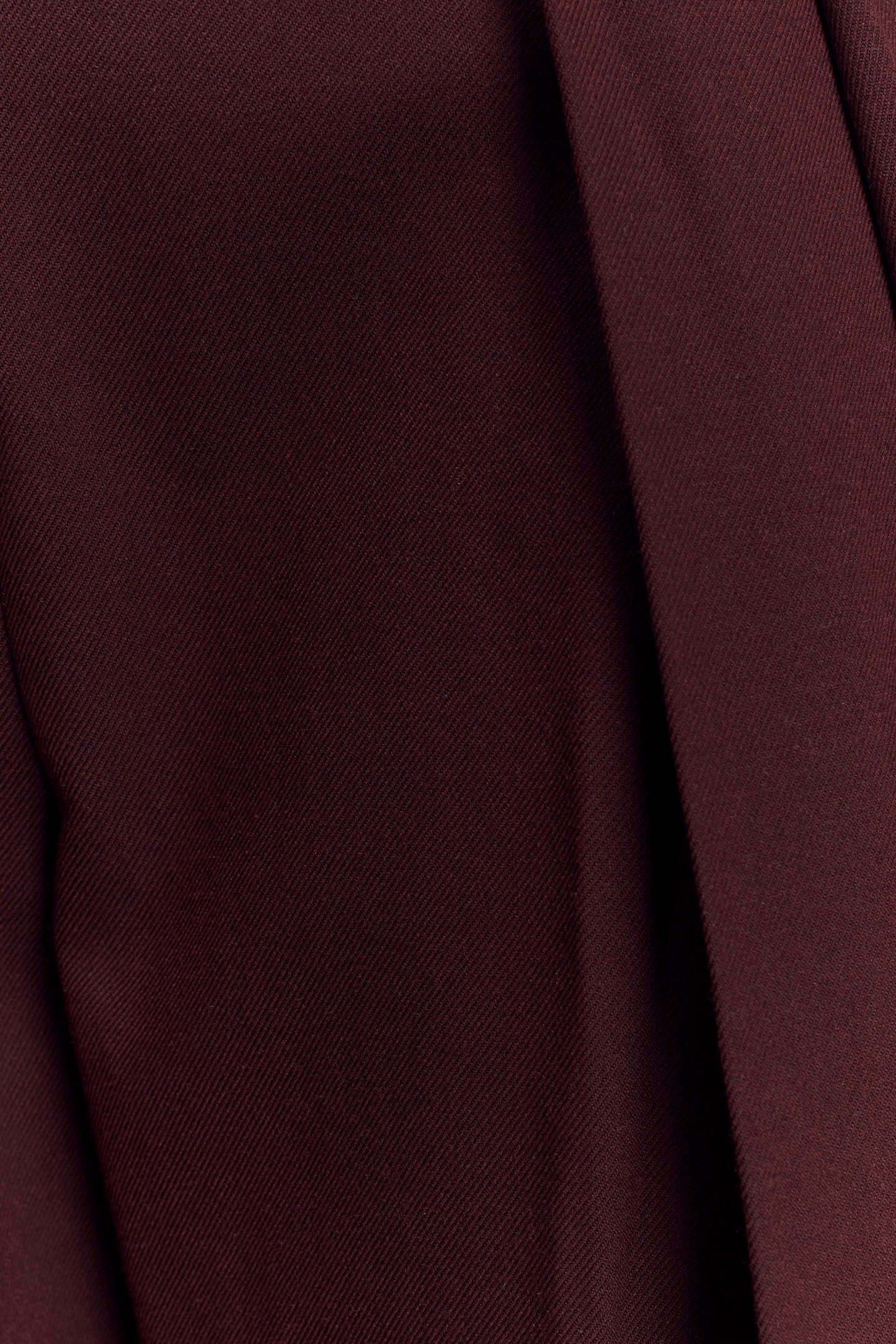 Penelope Pleated High Waisted Pants - Mahogany | MESHKI US