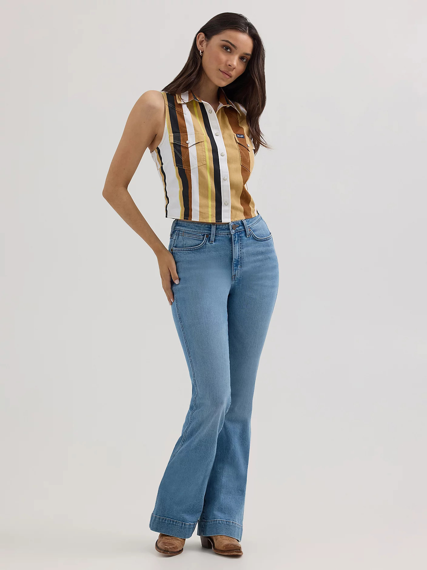 Women's Wrangler Retro® Bailey High Rise Trouser Jean | Wrangler