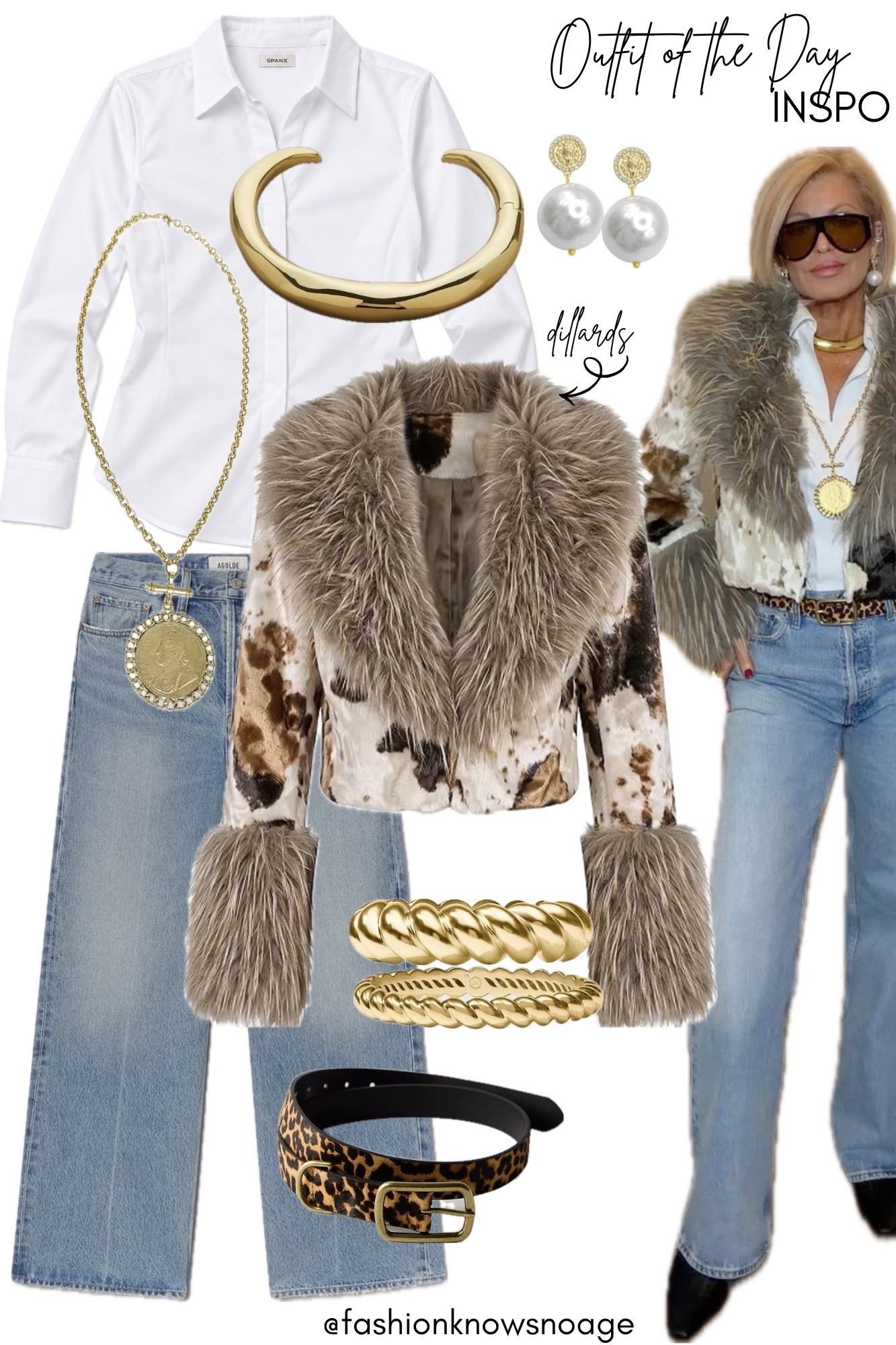 This @Dillards Inc. faux fur is even better in person! 🤩 once I tried it on, I knew I was in love!!!

🛍️ LTK SHOPPING TIPS 💕
❤️ Heart this post = Show a little love and support my LTK feed!
🏷️ Save = Get notifications for sale items &
alerts for your favorite finds!
📲 Share = Send your favorite finds and lists to your fashion friends
🗯️Comment = I love hearing from you! Your comments always make my day! ❤️