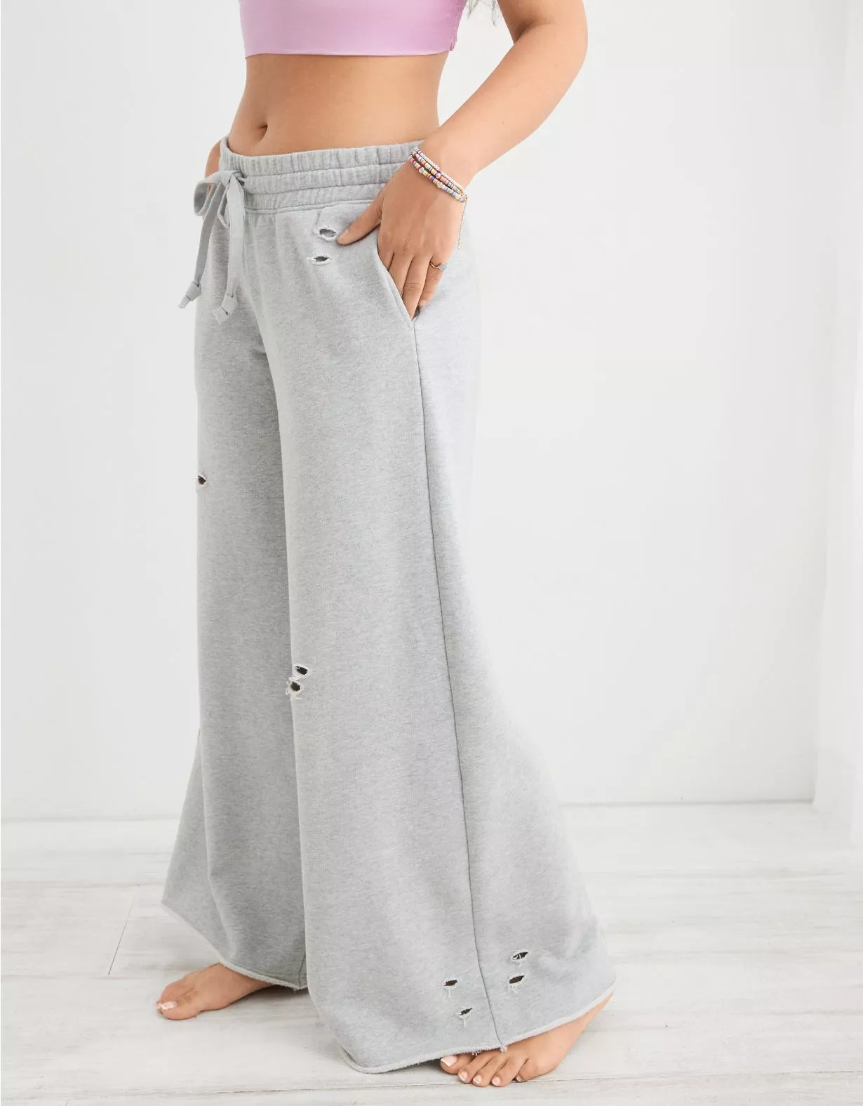 aerie wide leg pants｜TikTok Search