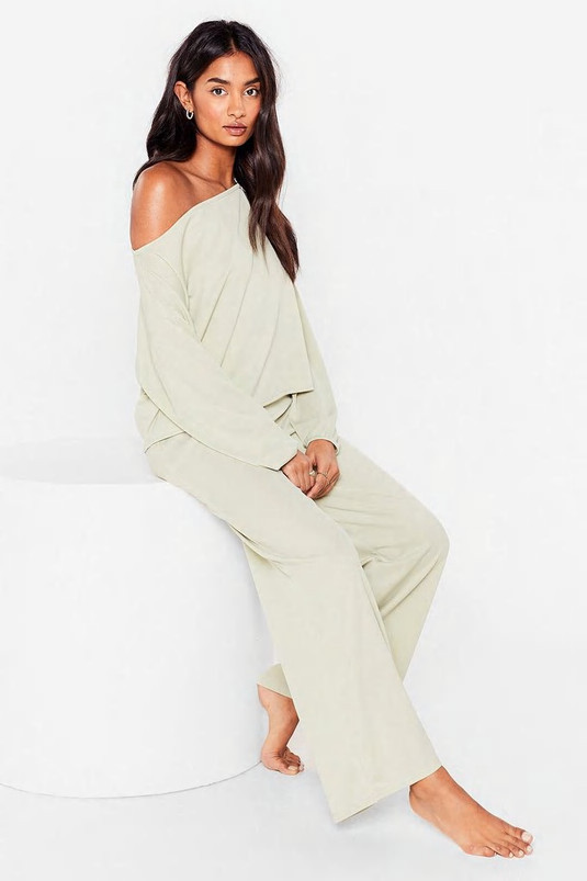 Off The Shoulder Loungewear Set | Nasty Gal (US)