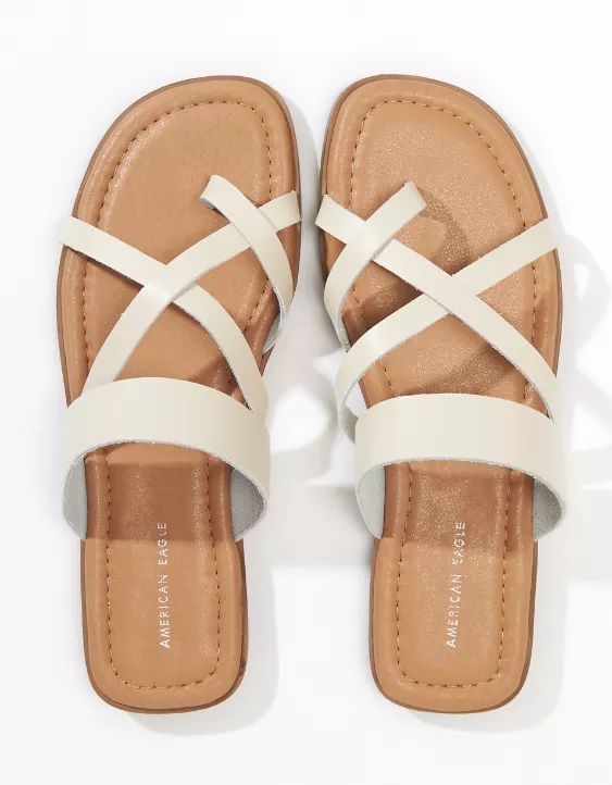 AE Toe Ring Strappy Sandal | American Eagle Outfitters (US & CA)