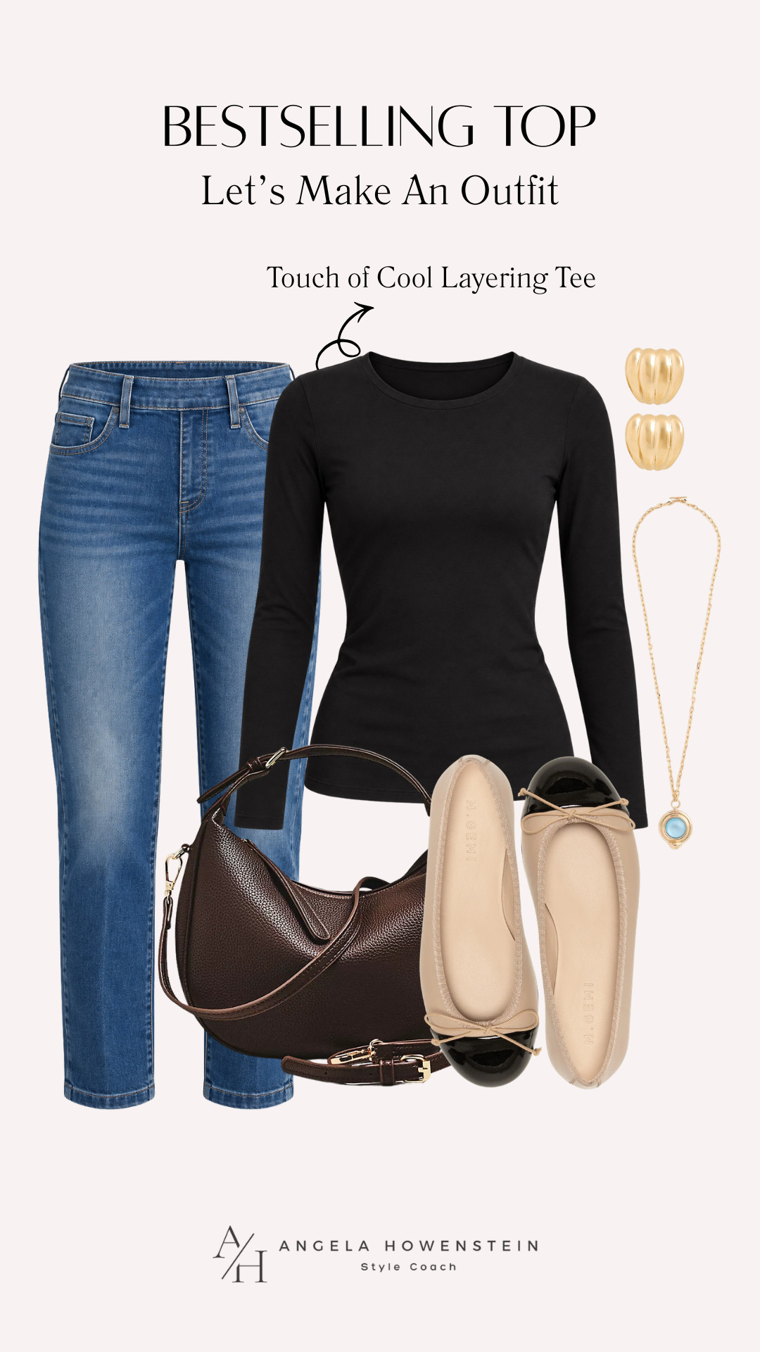 This bestselling Touch of Cool Layering Tee is one of those wardrobe essentials you’ll wear constantly. I love it with jeans and ballet flats for an easy, polished everyday outfit—and it layers beautifully under jackets and cardigans.

👩‍💻 LTK PRO TIPS
❤️ Heart = Support my posts ;-)
🔖 Save = Get sale & restock alerts for the things you love!
📋 Lists = Keep favorites organized (List ideas: Christmas, Birthdays, and Vacations!)
📲 Share = Send lists and products to a friend (or your daughters like me).
💬 Comment = Ask me anything, and I’ll answer. ;-) 

 #LTKootd #LTKSeasonal #LTKOver40