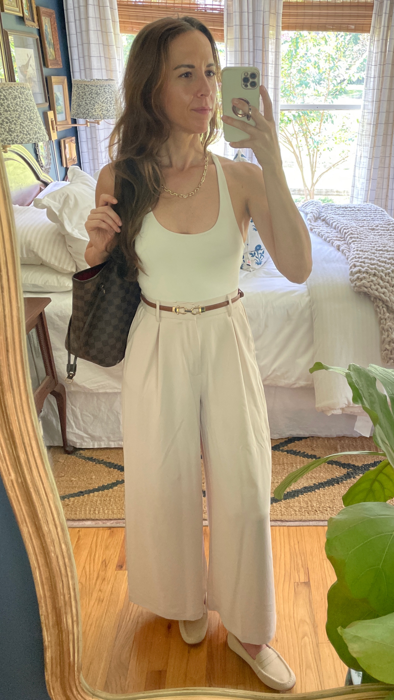 I’m obsessed with these palazzo pants from Amazon - super comfy and can easily be dressed up or down! 

#LTKFindsUnder50 #LTKWorkwear #LTKStyleTip