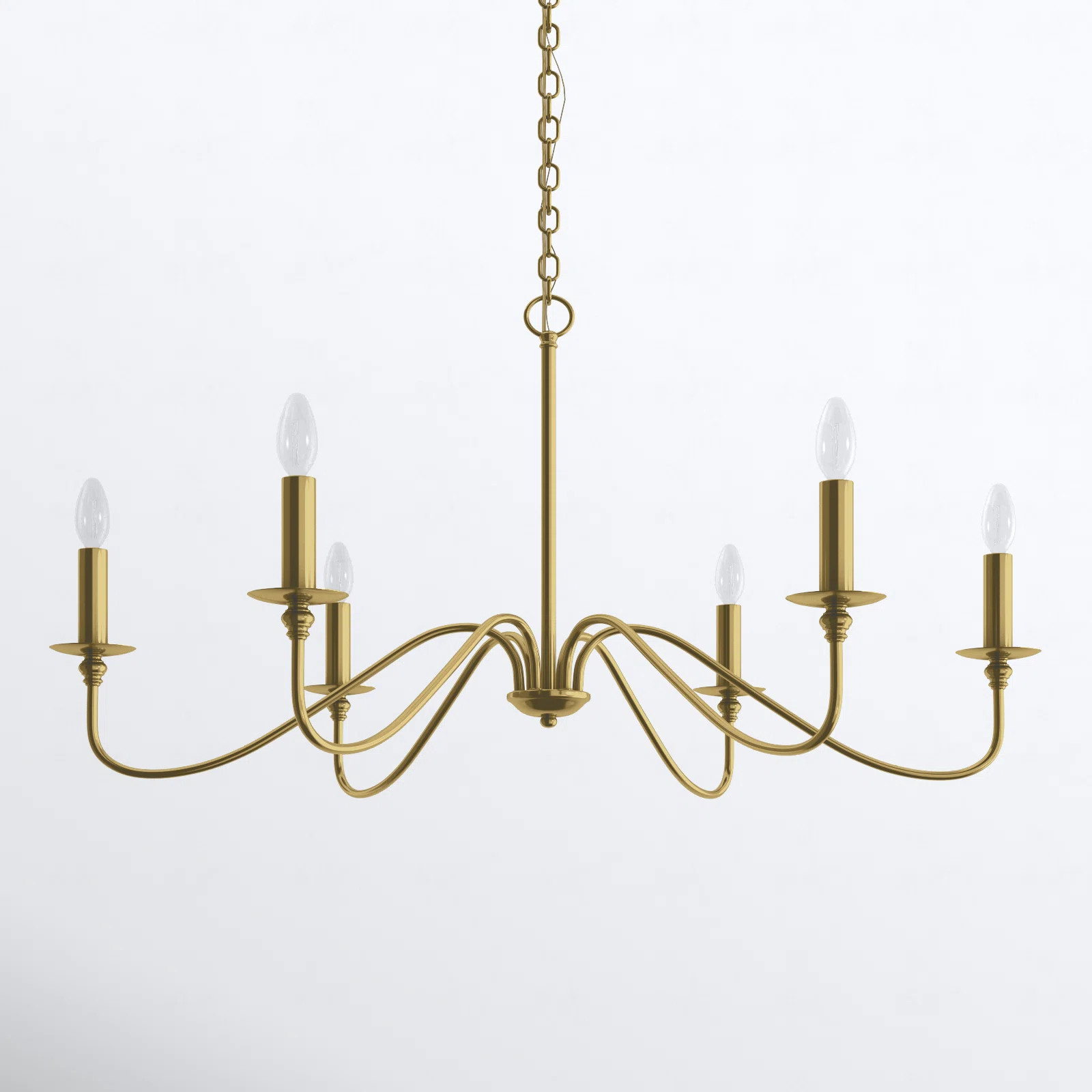 Ableton 6 - Light Dimmable Classic / Traditional Chandelier | Wayfair North America