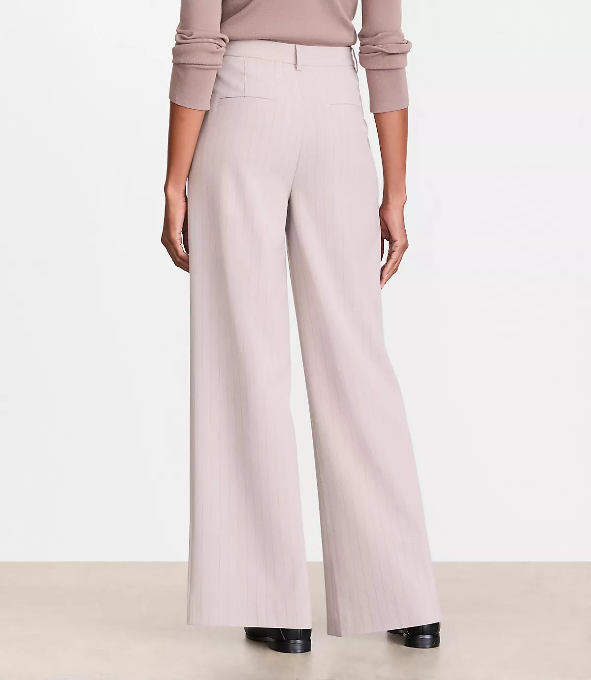 Tall LOFT Versa Seasonless Stretch Double Pleat Wide Leg Pan | LOFT