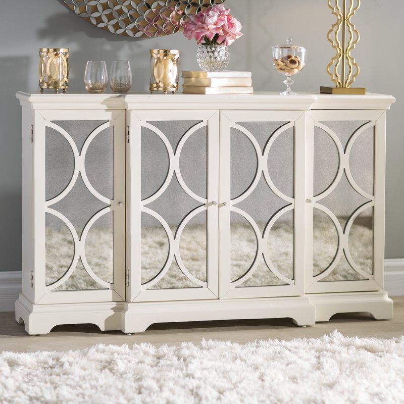 Elyza 4 Door Credenza | Wayfair North America