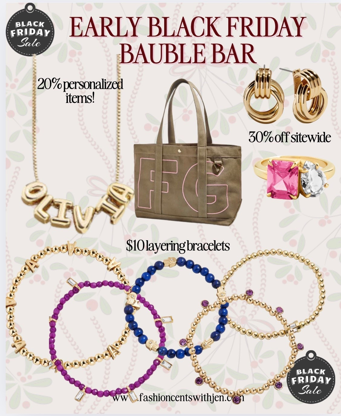 Bauble bar, Black Friday sales

#LTKHoliday #LTKCyberWeek
