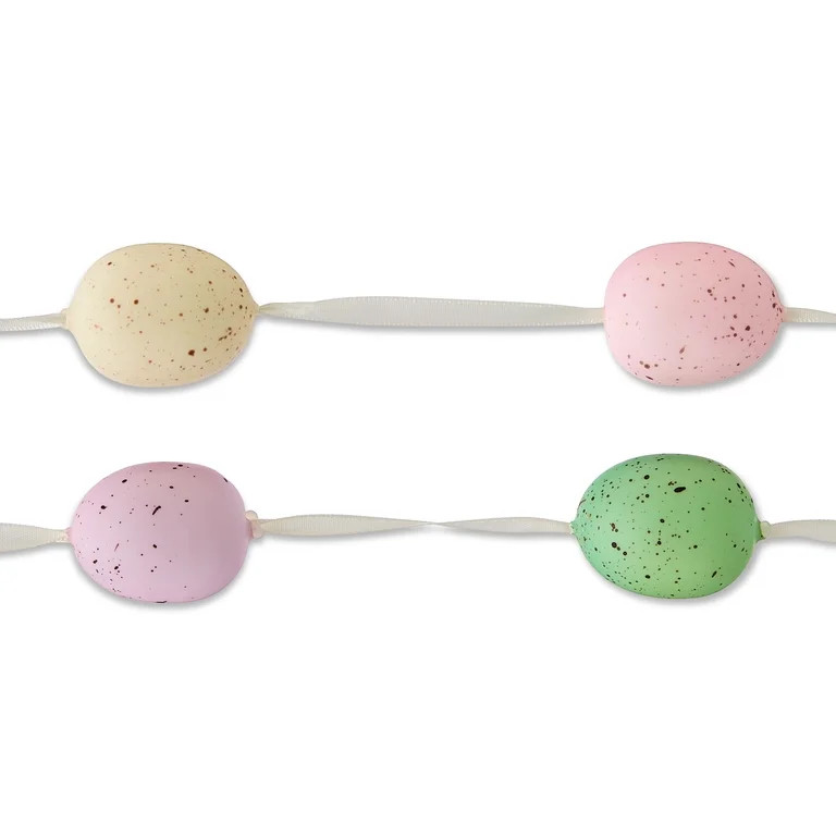 Speckled Egg Garland, Multicolor, 6', Easter by Way To Celebrate | Walmart (US)