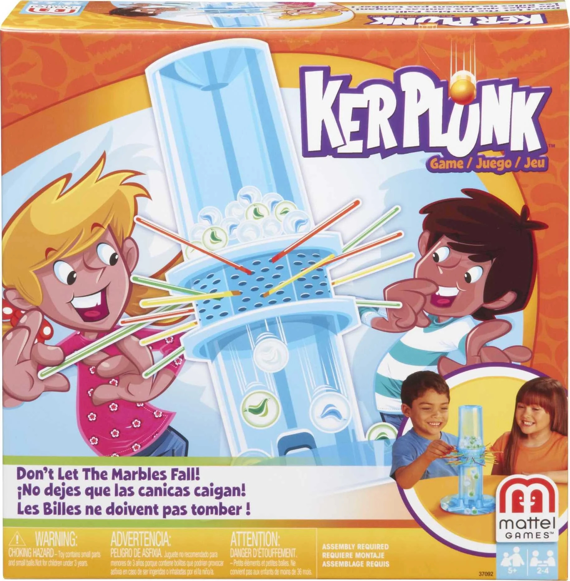 KerPlunk Kids Game, Family Game for Kids & Adults with Simple Rules for 2-4 Players - Walmart.com | Walmart (US)