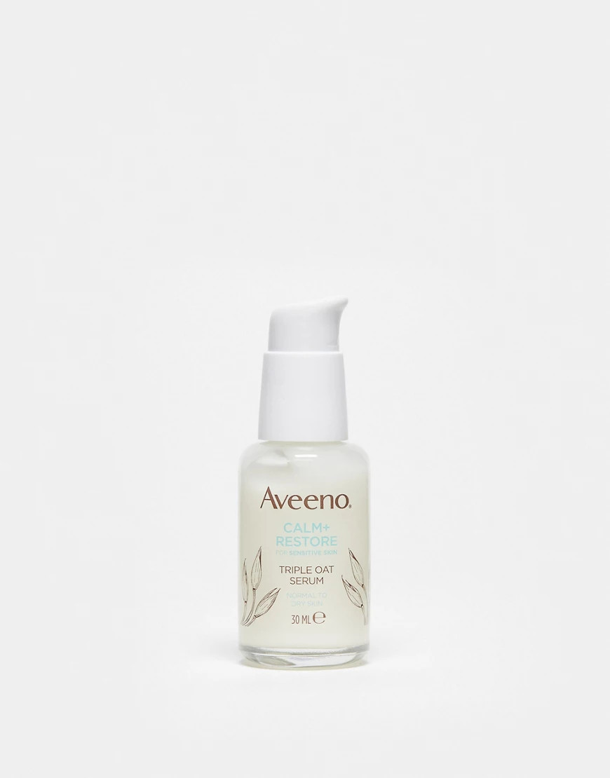 Aveeno Face Calm and Restore Oat Serum 30ml-No colour | ASOS (Global)
