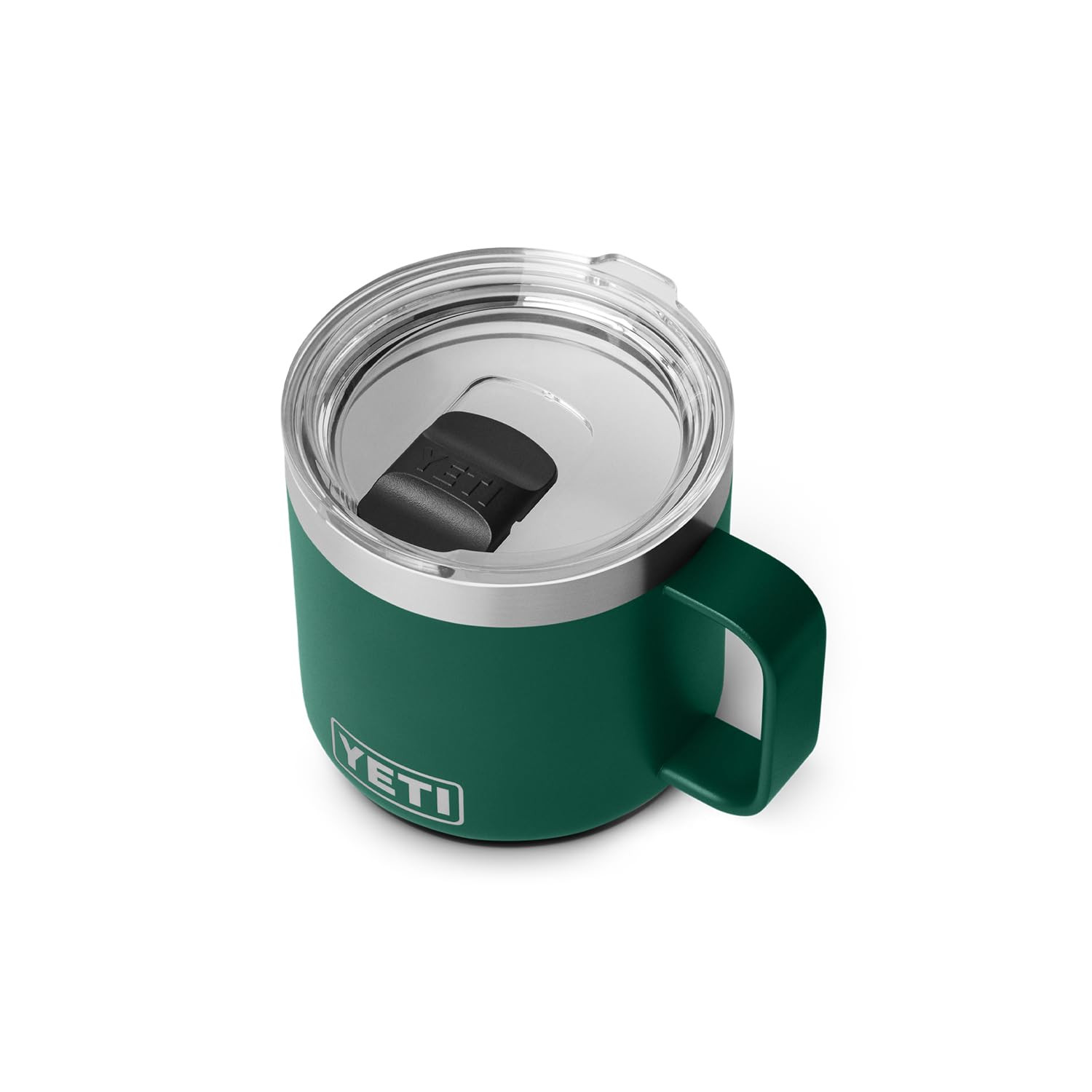 YETI Rambler 14 oz Ceramic Lined Stackable Mug, Vacuum Insulated, Stainless Steel with MagSlider ... | Amazon (US)