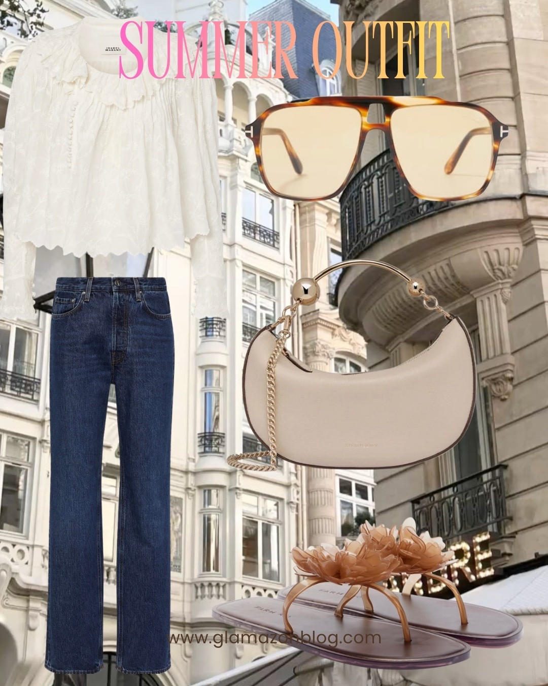 Mytheresa, strathberry bag, cream bag, Tom Ford sunglasses, aviator sunglasses, Isabel marant blouse 

#LTKuk #LTKspring #LTKsummer