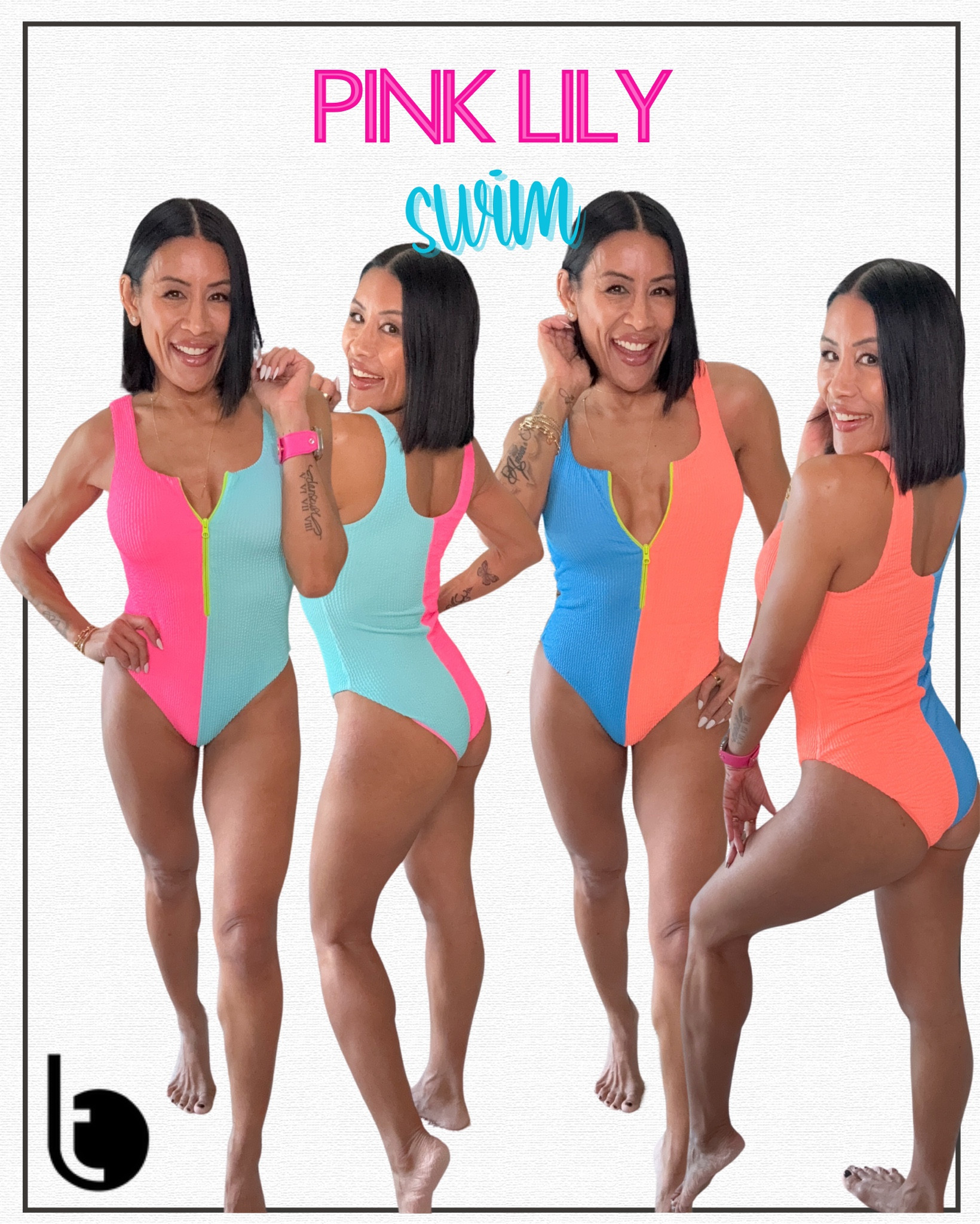 The cutest one-piece zip up. I'm obsessed with the color blocking on these. It's giving 80's!

Wearing XS (I'm 5'4" 118 lbs.)

Use code TANIA for 20% off sitewide!


#LTKOver40 #LTKSeasonal #LTKSwim