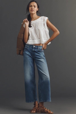 MOTHER The Maven High-Rise Wide-Leg Jeans | Anthropologie (US)