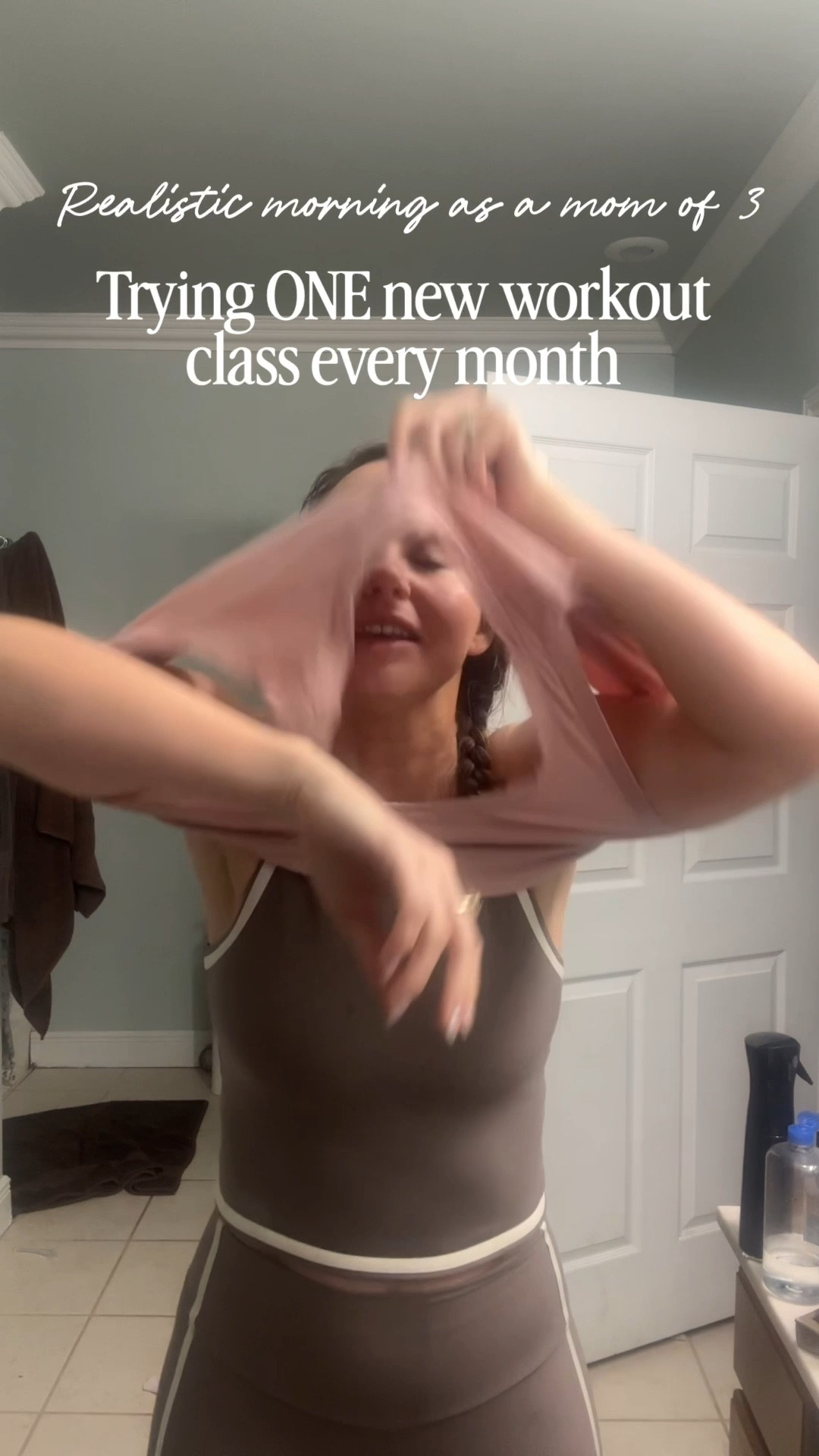 Realistic day in my life as a mom of 3 + trying out a new fitness class every month & being more consistent in my workouts!! Going to start my own version of 75 hard on Monday- let me know if you want to join me & I’ll send you my plan! 

#LTKfitnessgoals #LTKdayinmylife