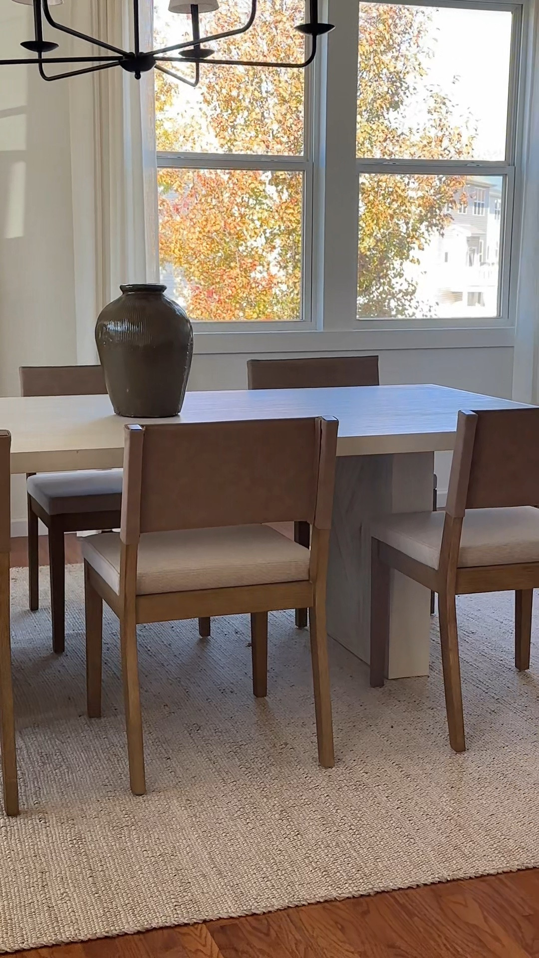Gorgeous wood tone & comfy seats—the perfect dining chair!

#LTKHome