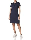 Nautica Women's Easy Classic Short Sleeve Stretch Cotton Polo Dress | Amazon (US)
