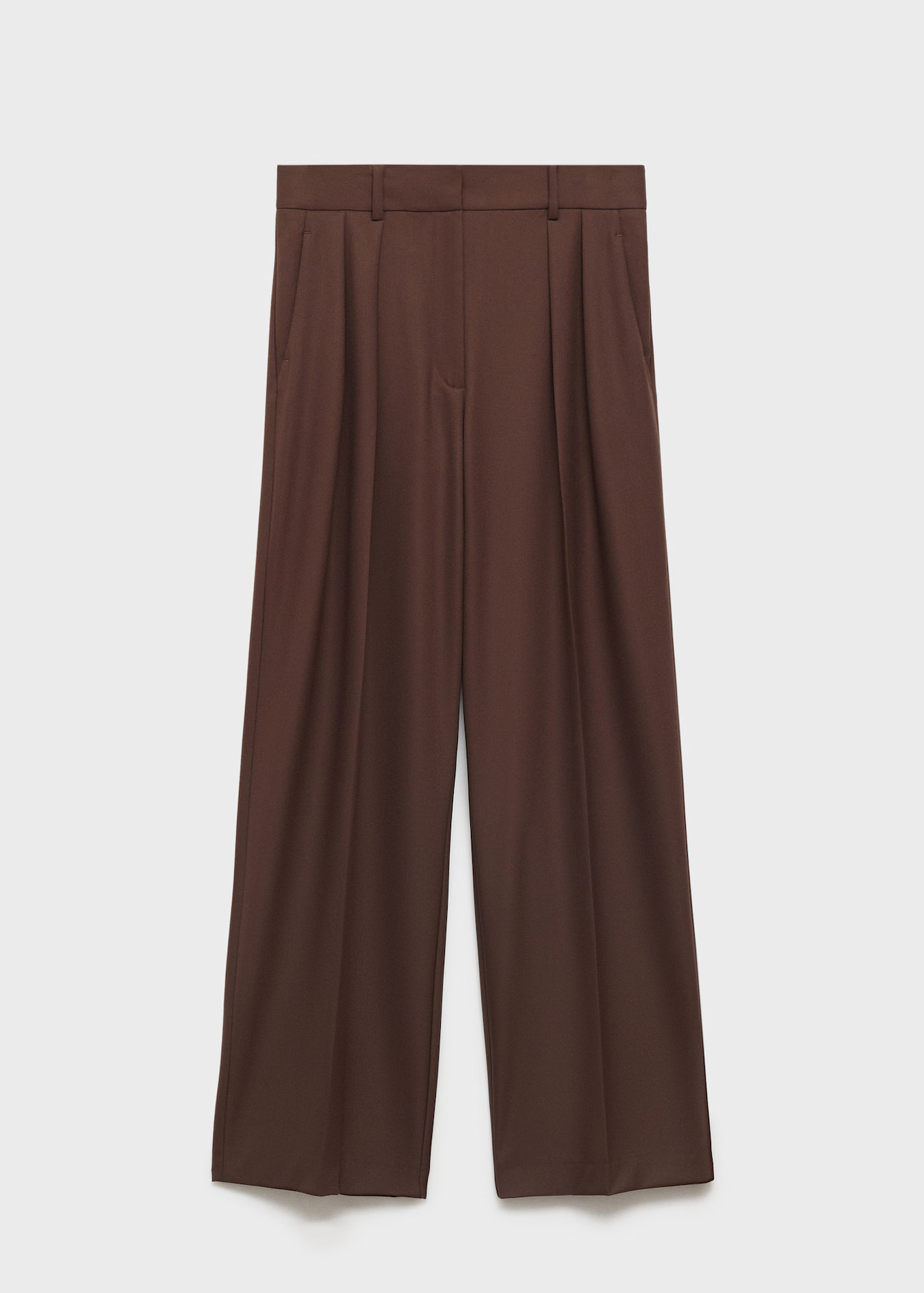Wideleg-Bundfaltenhose - Damen | MANGO Deutschland | Mango EU
