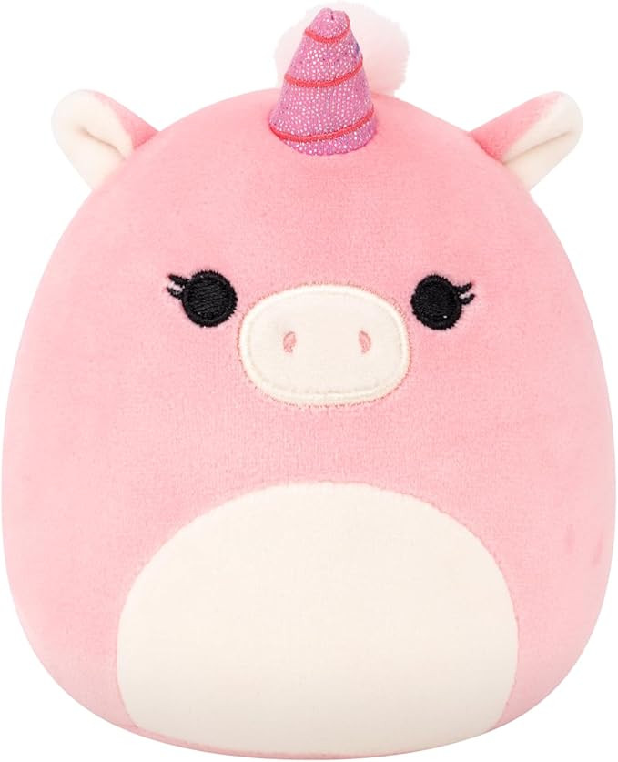 Squishmallows Original 5in Seraphina The Light Pink Unicorn with Sparkle Horn – Official Jazwar... | Amazon (US)