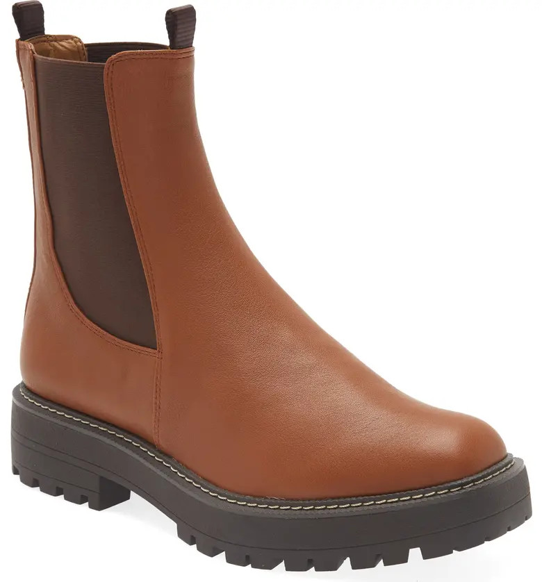 Sam Edelman Laguna Waterproof Lug Sole Chelsea Boot | Nordstrom | Nordstrom