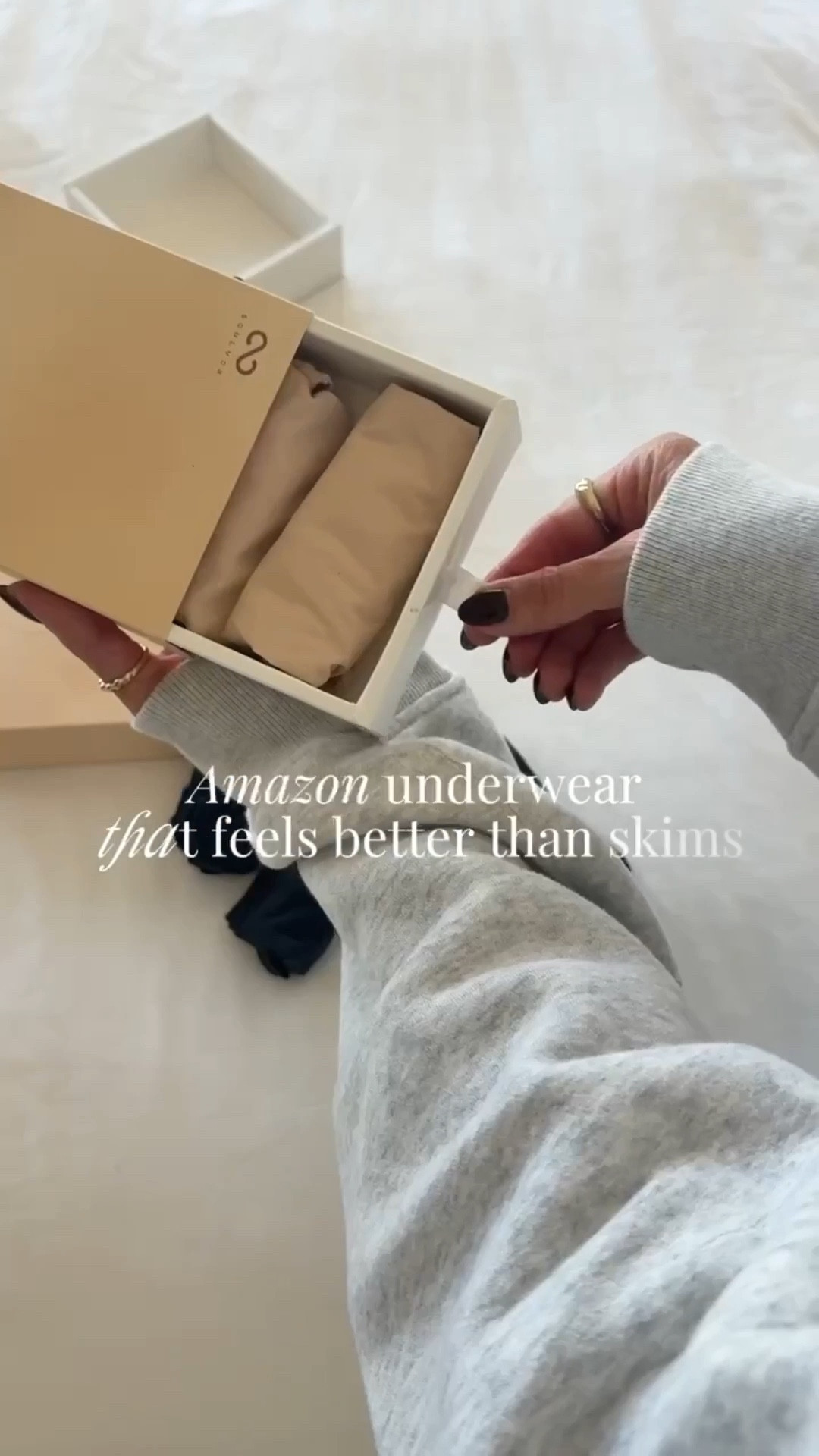 Amazon underwear that feels better than skims 🙌🏼

@amazon @amazonfashion 

#LTKFindsUnder50 #LTKmorningroutine #LTKOver40